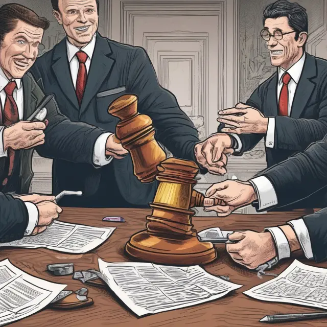 An underwriting group bringing together investors for securities distribution