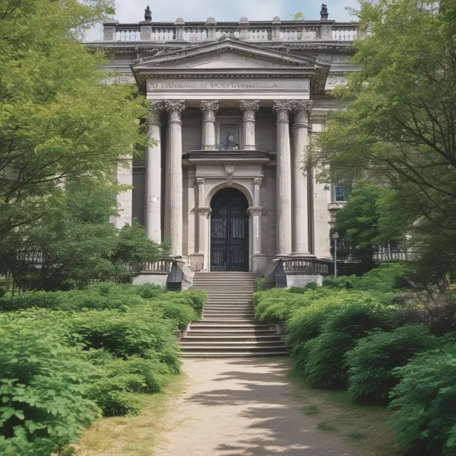 A secret garden filled with blooming flowers represents the undisclosed reserves of a bank, contributing to its strength and resilience while remaining concealed from public view.