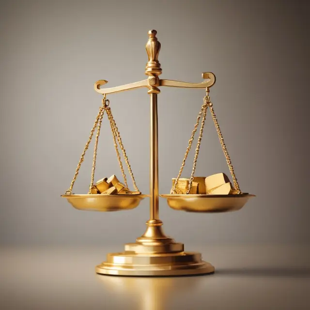 Golden bars melting on a balance scale to symbolize the impact of unearned discounts on lenders