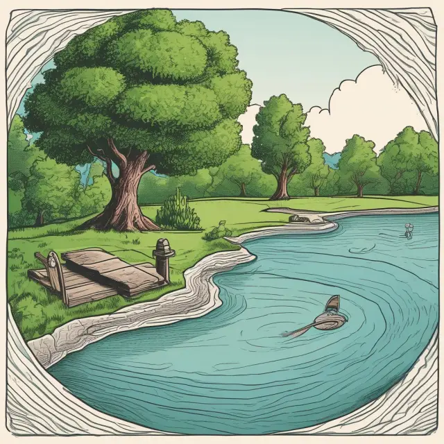 A borrower pre-paying interest creates ripples in a financial pond, growing the lender