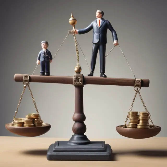 Borrower and Lender scales illustrate unearned interest in financial transactions
