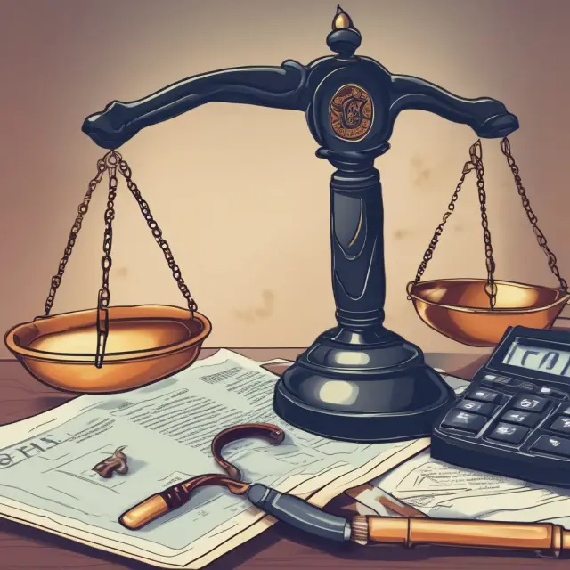 An image of two sets of scales balanced atop each other, with one set representing unearned revenue and the other the SEC guidelines for recognizing it.