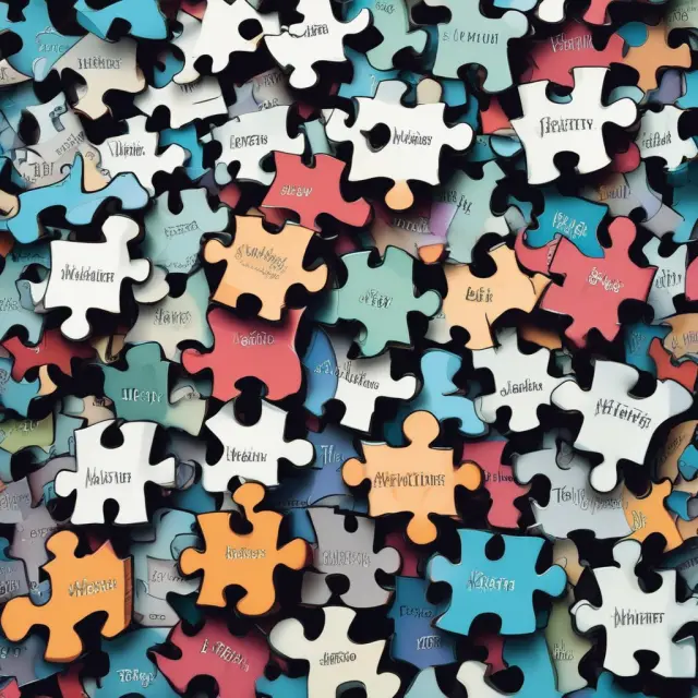 An intricate puzzle depicting subscription-based business models (newspapers, magazines, Netflix), software licensing, and real estate earnest money deposits