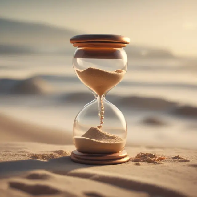 Golden hourglass pouring funds into retirement savings jars, symbolizing employer-sponsored retirement plans