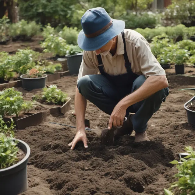 Worker tending to retirement savings garden: UCA 1992 rollovers into IRAs & employer plans
