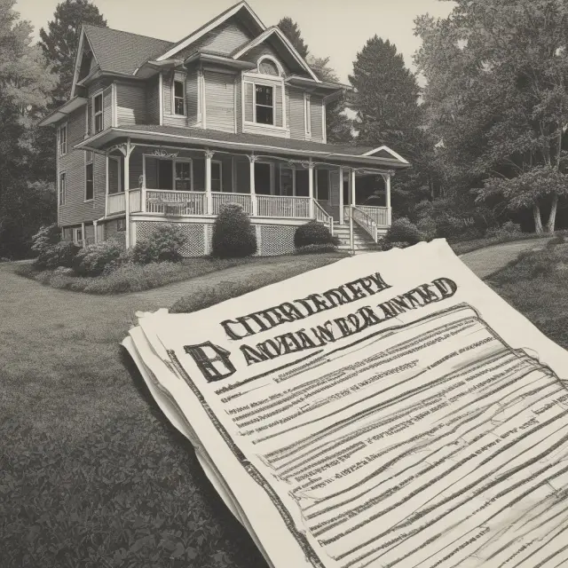 An image of a title deed with a tax lien slithering as a snake around it, representing the unexpected presence of such encumbrances on previously unencumbered properties for institutional investors