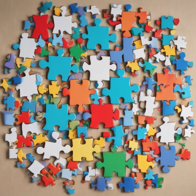 A jigsaw puzzle with missing pieces illustrating unfavorable variances in budgeting
