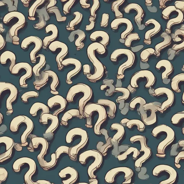 A visually engaging representation of frequently asked questions about various retirement plans, specifically focusing on unfunded pension plans