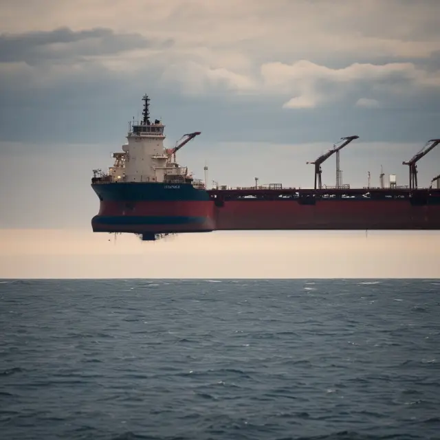 A boat sailing on a financial sea represents UNG, with collateralization as its anchor and investment in natural gas futures as the sails.