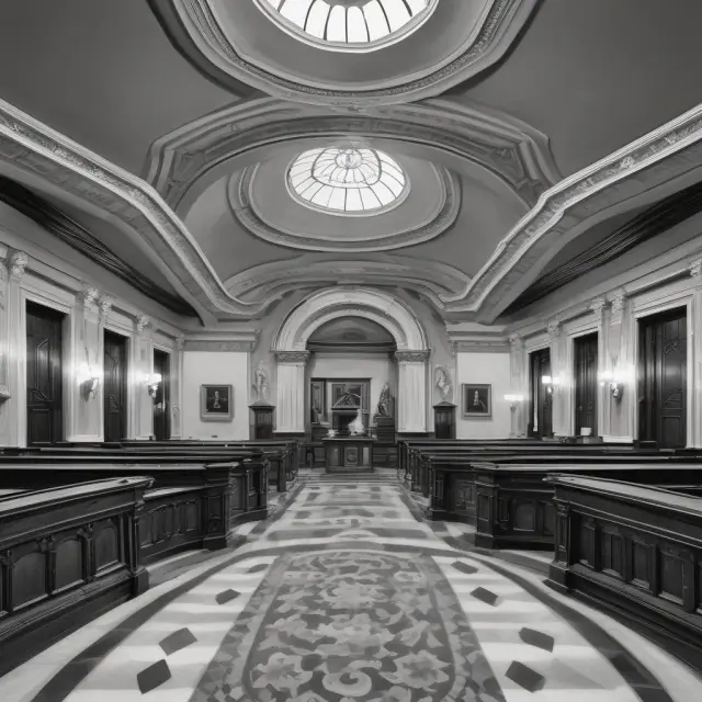 An image of a bridge joining two legislative chambers, representing Georgia, Pennsylvania, and Vermont