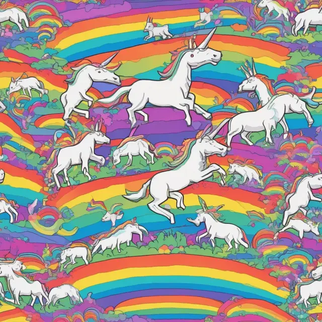 A unicorn with horns formed from continents representing China, Europe, India, and Latin America, symbolizing the global reach of unicorn companies.