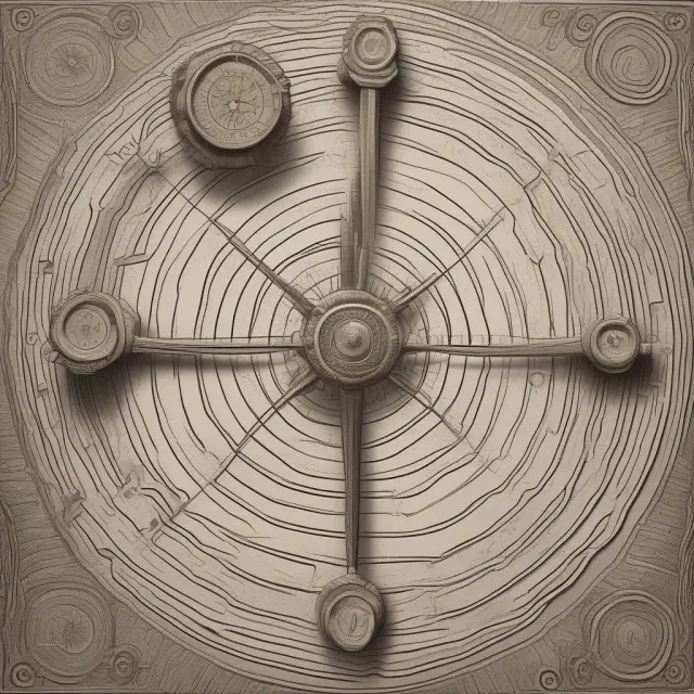 An executor holding a compass navigates the complex probate process, using UTC, lifetime exemption, and gift allowance to minimize estate taxes