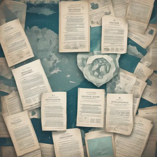 A UBPR report sailing through a sea of financial charts, showcasing the influence of management decisions on a bank’s performance.