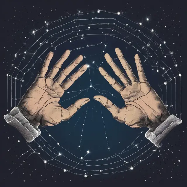 Two hands intertwined to form a star pattern: symbolizing state and federal collaboration in securities regulations and investor protection