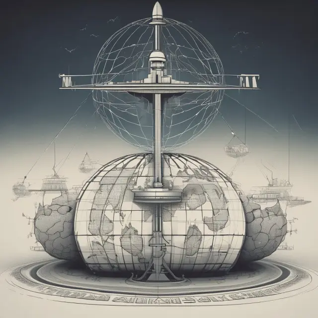 Visualizing the challenges of managing uninsurable risks through metaphors of reputation, regulation, trade secrets, political instability, and pandemics.