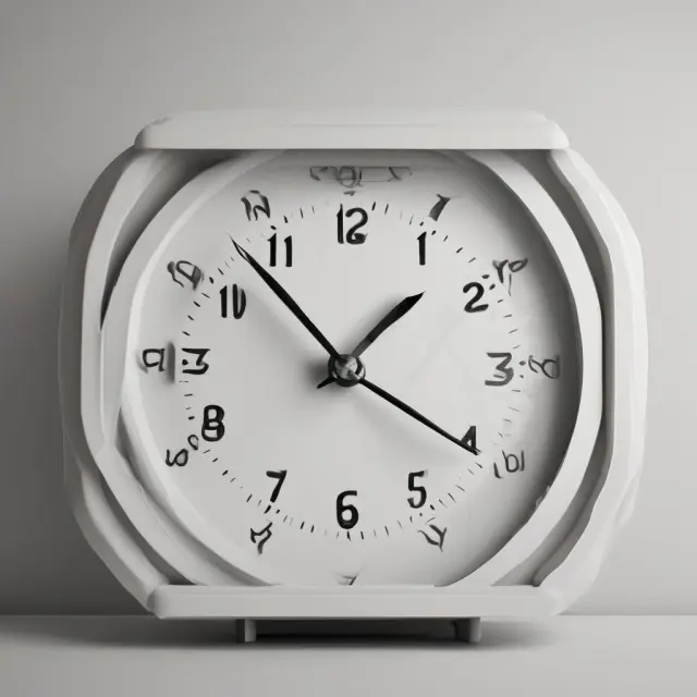 FHA clock with only one hand, symbolizing uninsurable properties and limited coverage
