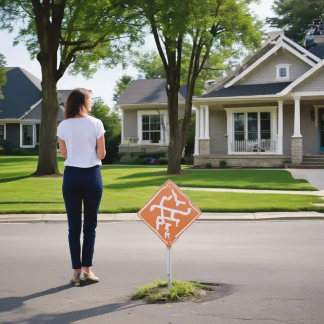 Homeowner evaluating the decision to buy an uninsurable property, balancing risk against coverage options