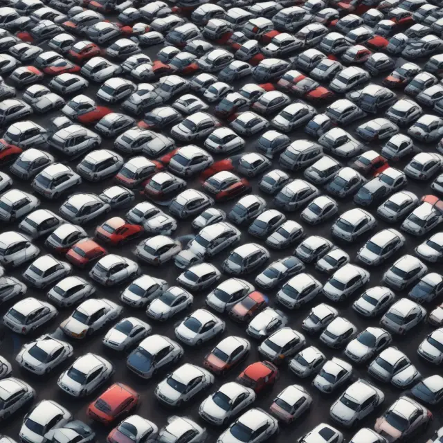 An uninsured car drifting among insured vehicles illustrates Uninsured Motorist Coverage