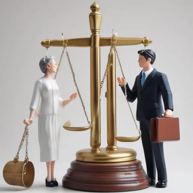 A dual-edged sword representing unisex legislation, changing the landscape of life insurance policies with fairness and controversy