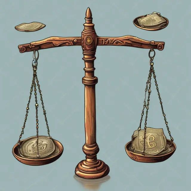 Scales depicting unissued shares as a double-edged sword; one pan illustrates raising capital through issuance, the other shows share buybacks reducing outstanding shares.