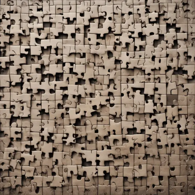 An unfinished jigsaw puzzle depicting a company logo, symbolizing unissued shares waiting to contribute to the complete financial picture