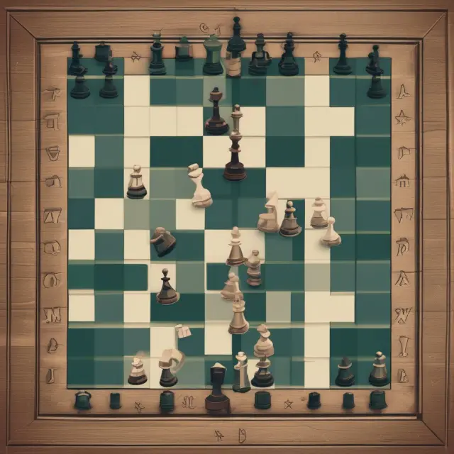 Two hands in unity, symbolizing employer and employee, on a checkered chessboard background, each with a pension calculator, illustrating long-term retirement planning with a unit benefit formula