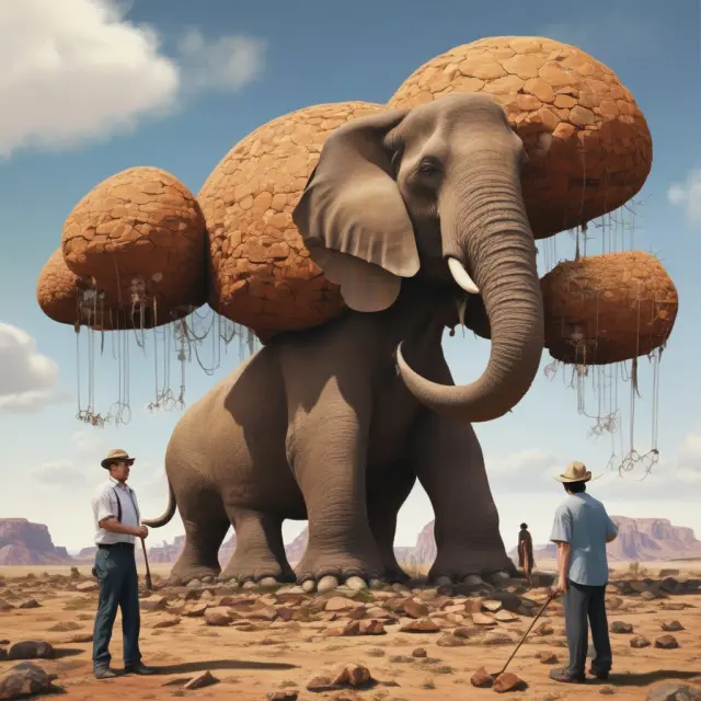 Giants personifying companies utilizing economies of scale to manage unit costs through efficient production and cost savings