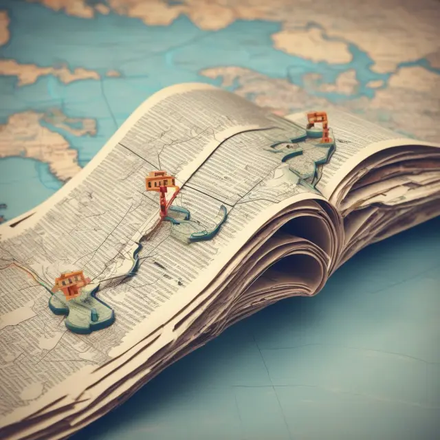A bridge made of interconnected legal texts spans continents, illustrating UNCITRAL