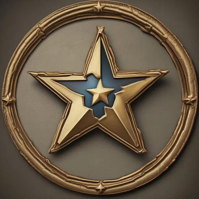 Soldier holding a golden shield inscribed with three stars representing affordability, accessibility, and the positive impact of USGLI on military families.