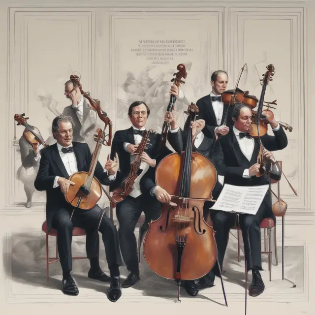 Fund manager, trustee, and registrar working together, represented by musicians in harmony on a stage, symbolizing their roles in operating a unit trust