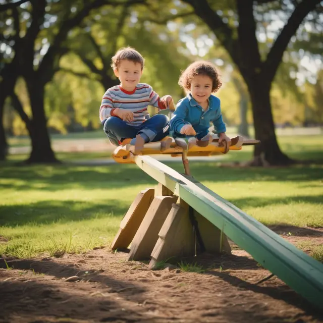 See-saw illustrating the balance of adjustable premiums and death benefit in Universal Life Insurance