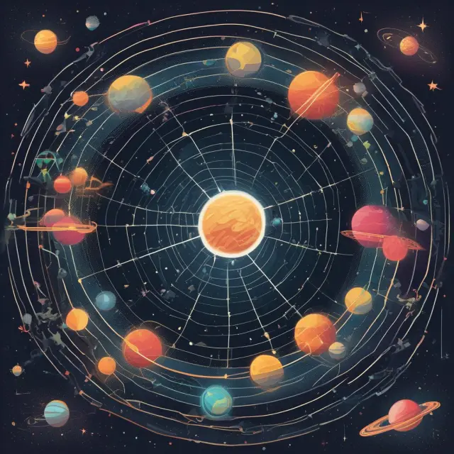 A star-filled night sky represents universes as a cosmic constellation of securities, guiding investors in navigating asset allocation and risk management