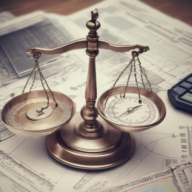 Scale comparing unlevered beta to financial data with tax rate and debt-to-equity ratio dials.