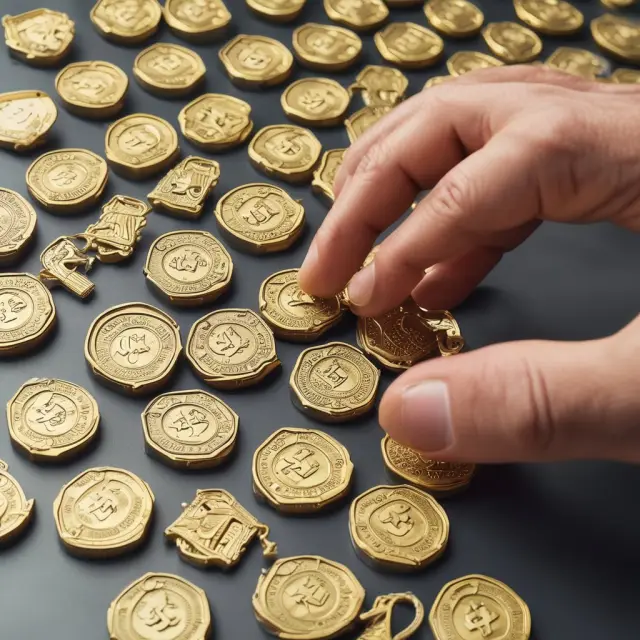 SEC judge assessing golden keys representing UTP approvals with company applications