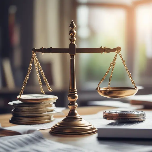 An image of a balance scale representing the calculation of unrecaptured section 1250 gains from real estate assets.