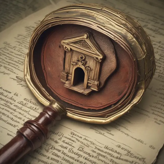 A protective shield with title searches and insurance symbols, safeguarding an unrecorded deed from hidden risks