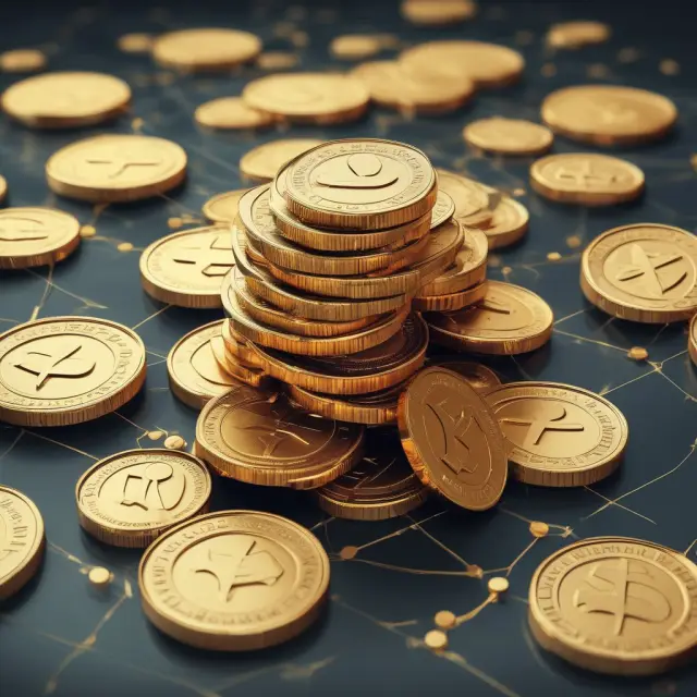 Golden coins representing unrestricted cash flowing between current assets and current liabilities, demonstrating effective working capital management