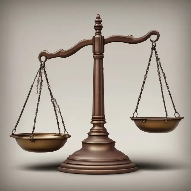 Image: Scales tipping towards 