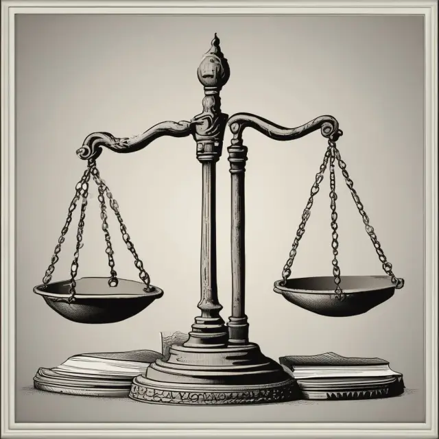 Two scales balanced by a golden hand illustrating the Equal Credit Opportunity Act