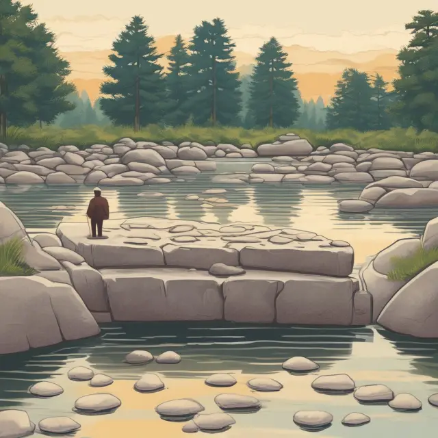 An image of Treasury securities as stepping stones, illustrating the IRS