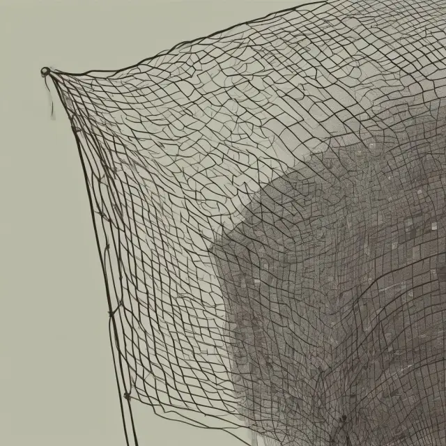 A visual representation of collateralized securities, where various assets are brought together, secured by a protective net, symbolizing their role as unsubordinated debt with added security.