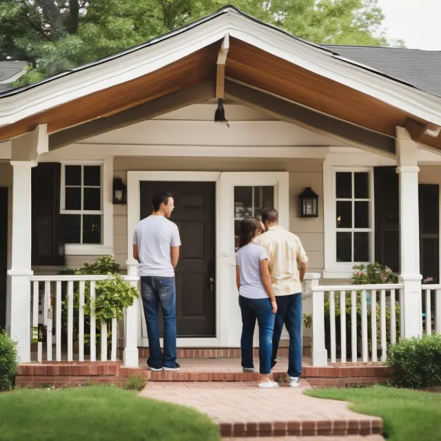 Image of an FHA loan with a shield representing mortgage premiums protecting the lender from potential losses.