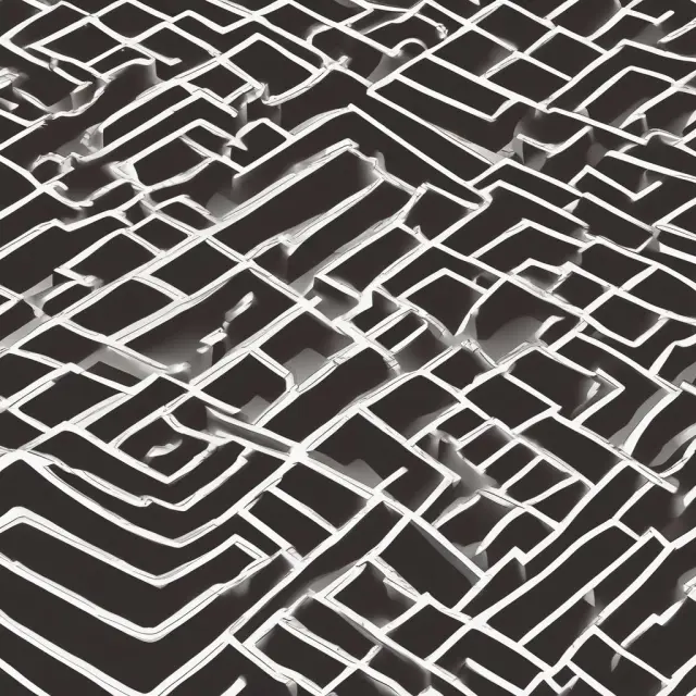 Golden keys symbolizing mortgage loans navigate a complex labyrinth of government departments responsible for UFMI collections and refunds