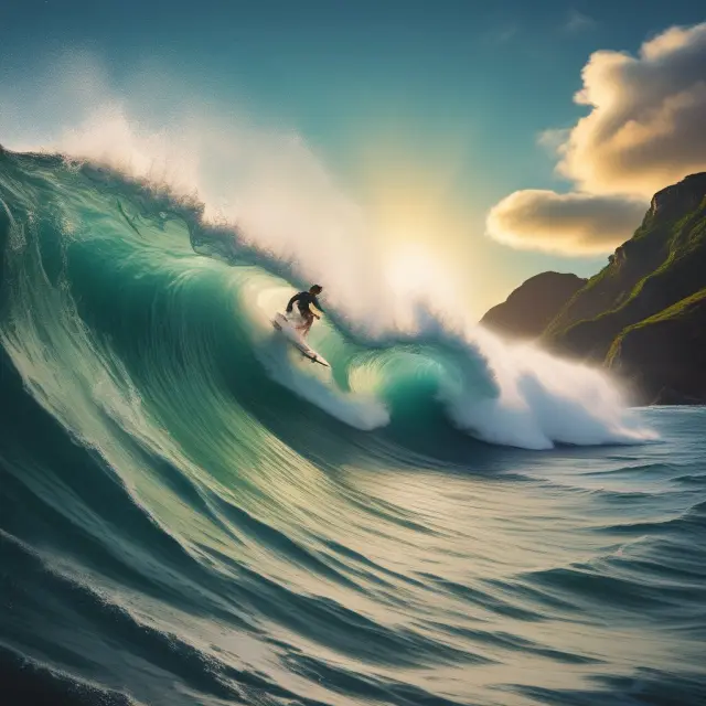 Fund manager sailing on a wave (UCMR), surpasses a grounded anchor (index) during market growth