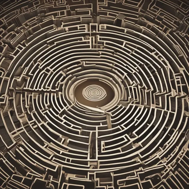 A credit card issuer wading through a maze, with TILA and CARD Act regulations forming the walls.