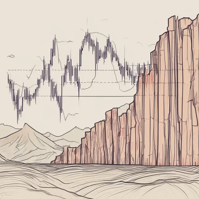 An illustration of RSI and Stochastic Oscillator diverging as they approach a candlestick pattern, emphasizing the significance of confirmation techniques
