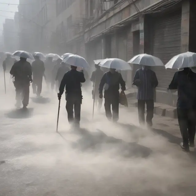Brokers as guardians in a foggy landscape, ensuring fair trading practices and preventing insider trades
