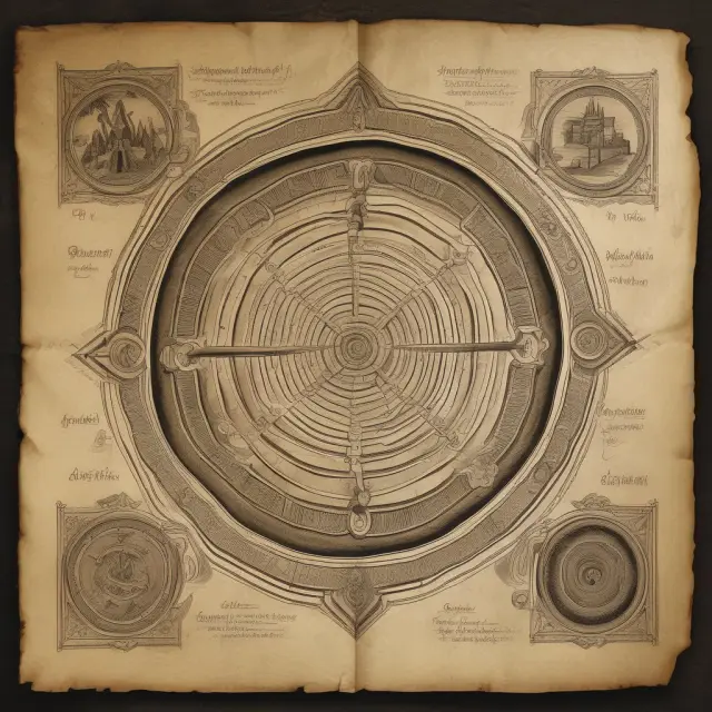 An image of an ancient parchment opening to reveal intricate upstream capital cost patterns within the oil and gas industry