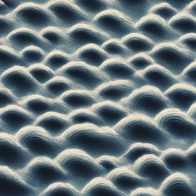 Uptick wave against downtick sea: An image representing the balance between buying and selling pressure in volatile markets