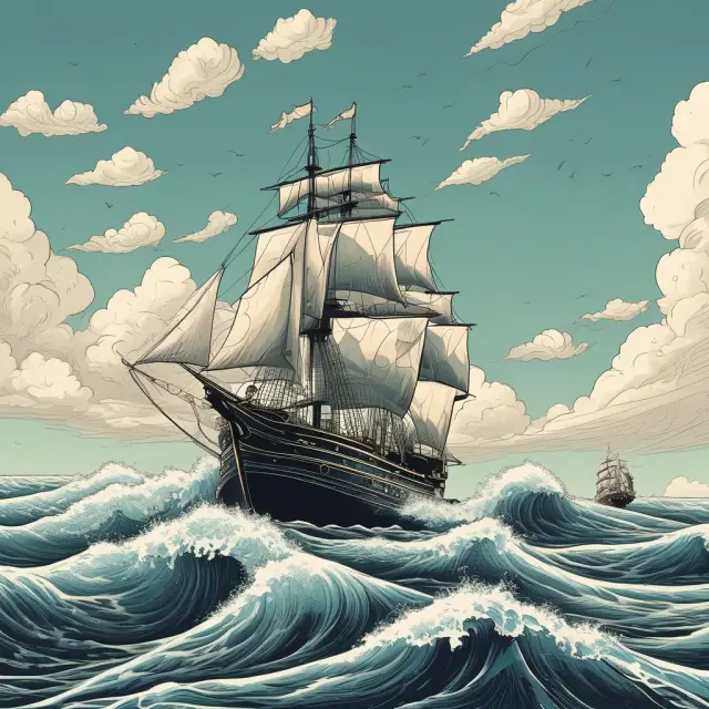 Traders riding the waves of successful trades during an uptrend